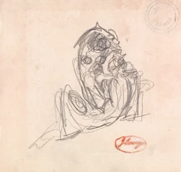 Reclining Figure and Seated Figure